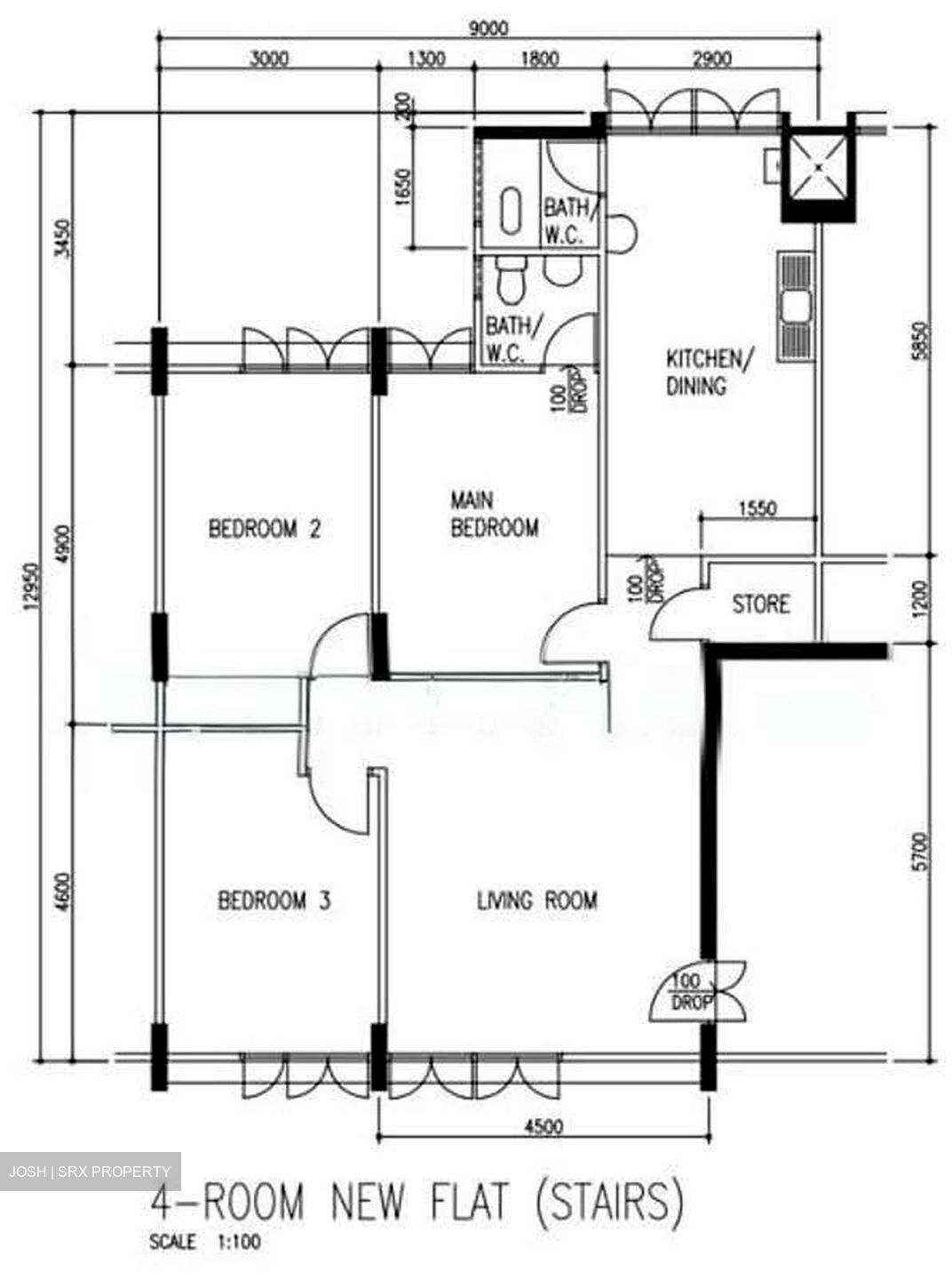 Blk 158 Tampines Street 12 (Tampines), HDB 4 Rooms #611101921